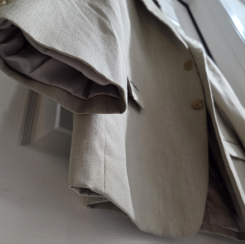 Ralph Lauren Classic Tan Blazer - Picture 11 of 12